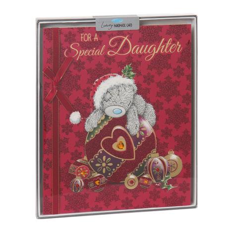 Special Daughter Me to You Bear Handmade Boxed Christmas Card £5.99